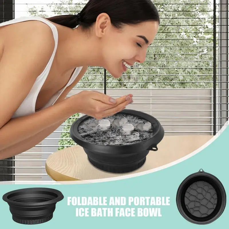 Nordic Plunge Co. Portable Ice Plunge for Face with Built-In Ice Tray