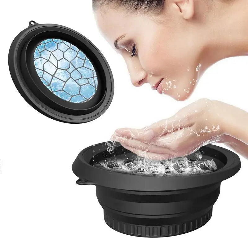 Nordic Plunge Co. Portable Ice Plunge for Face with Built-In Ice Tray
